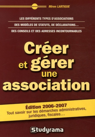 CREER ET GERER UNE ASSOCIATION