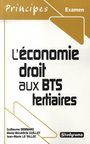 L'économie-droit aux BTS tertiaires