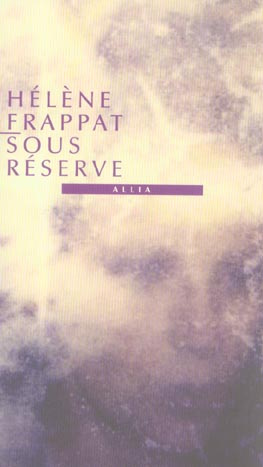 SOUS RESERVE