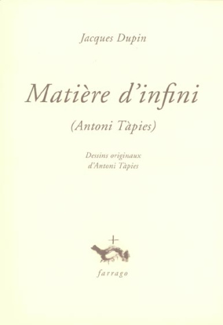 Matière d'infini. Antoni Tapies