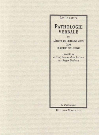 PATHOLOGIE VERBALE