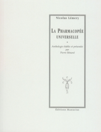 La Pharmacopée universelle