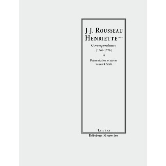 Rousseau et Henriette, Correspondance