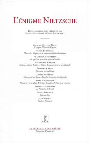 L'ENIGME NIETZSCHE