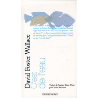 C'est de l'eau. Quelques pensées exprimées en une occasion significative, pour vivre sa vie avec com