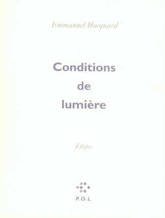 Conditions de lumière