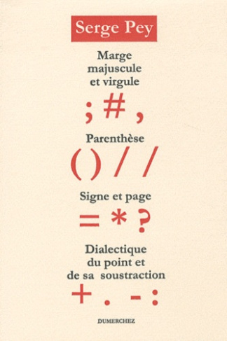 Nombre, ligne, marge, majuscule, virgule, parenthèse, signe, page, du point et de sa soustraction