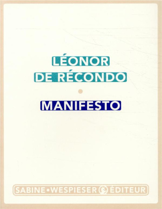 MANIFESTO