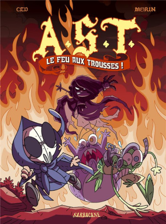 L'Apprenti Seigneur des Ténèbres Tome 4 : Le feu aux trousses !