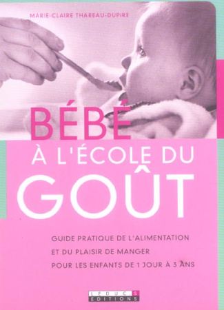 Bébé à l'école du goût