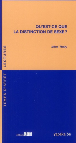 Qu'est-ce que la disctinction de sexe ?