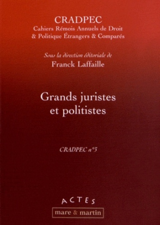 Grands juristes et politistes