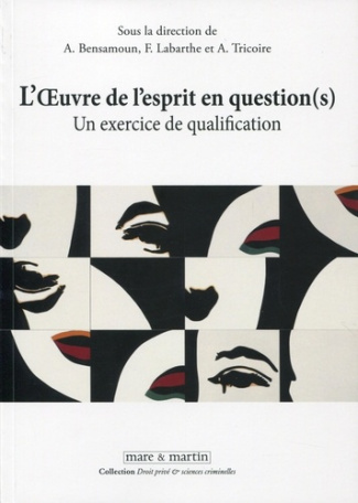 L'oeuvre de l'esprit en questions(s). Un exercice de qualification