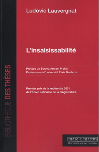 L'insaisissabilité