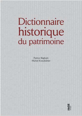 Dictionnaire historique du patrimoine