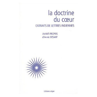 La doctrine du coeur. Extraits de lettres indiennes