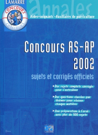 CONCOURS AS/AP 2001 2002