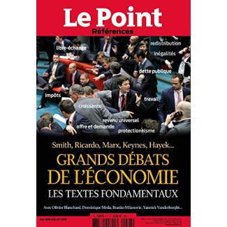 Le Point Références N° 77, mai-juin-juillet 2019 : Les grands débats de l'économie