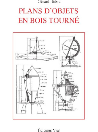 Plans d'objets en bois tourné