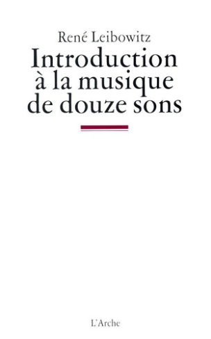 INTRODUCTION A LA MUSIQUE DE DOUZE SONS