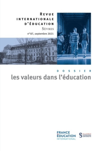 Revue internationale d'éducation N° 87, septembre 2021 : Les valeurs dans l'éducation