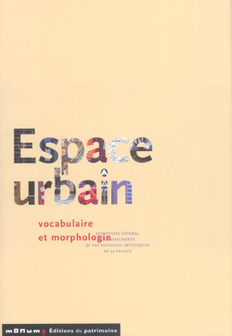 Espace urbain. Vocabulaire et morphologie
