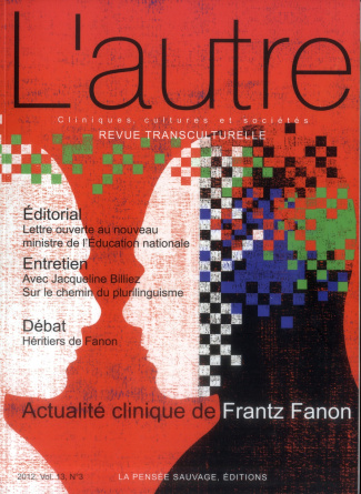 L'autre N° 39/2012 : Actualité clinique de Frantz Fanon