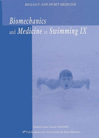 Biomechanics and medicine in swimming IX