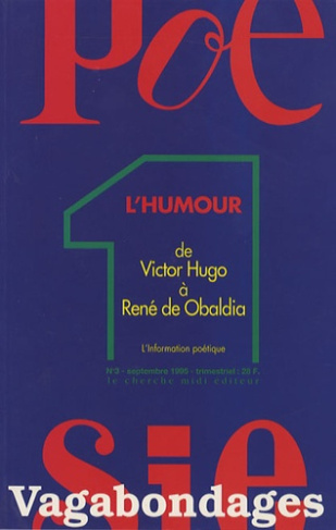 Poésie 1/Vagabondages N° 3, Septembre 1995 : L'humour