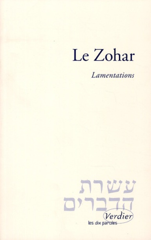 LE ZOHAR. Lamentations