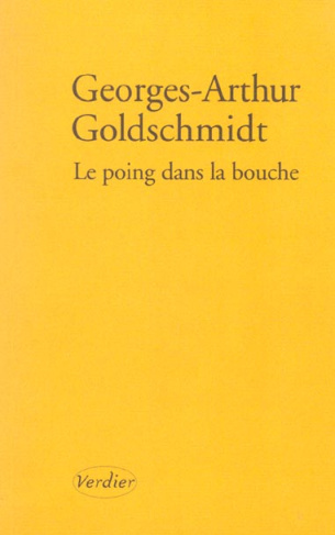 Le poing dans la bouche. Un parcours