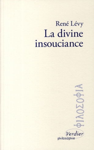 La divine insouciance. Etudes des doctrines de la providence d'après Maïmonide