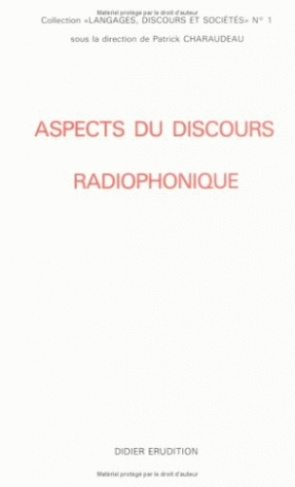 Aspects du discours radiophonique