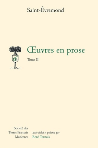Oeuvres en prose. Tome 2