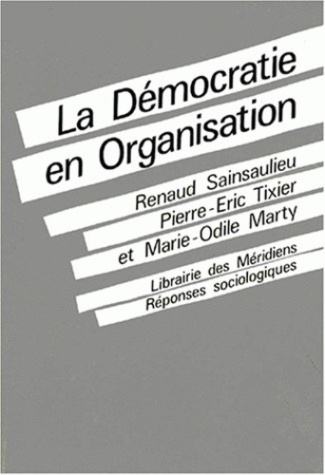 LA DEMOCRATIE EN ORGANISATION. Vers des fonctionnements collectis du travail