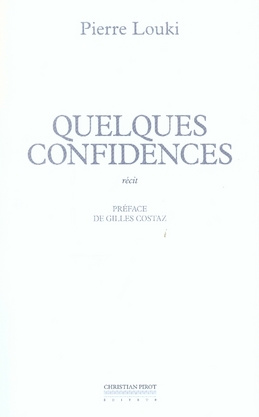 Quelques confidences