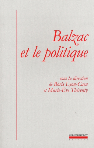 Balzac et le politique