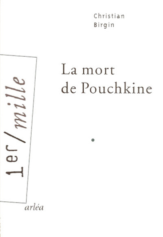 La mort de Pouchkine