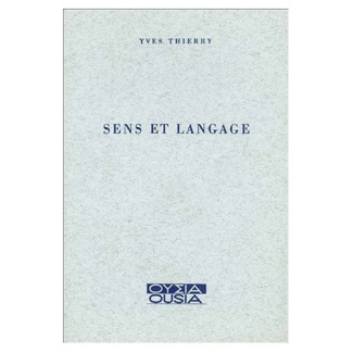 SENS ET LANGAGE