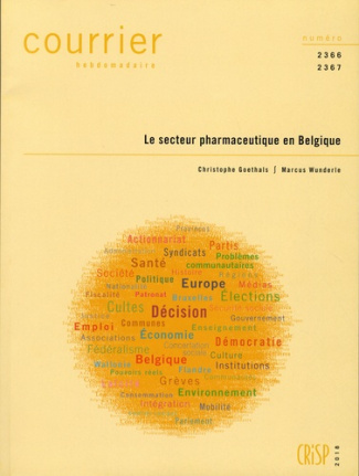 Courrier Hebdomadaire N°2366/2367 : Le secteur pharmaceutique en Belgique