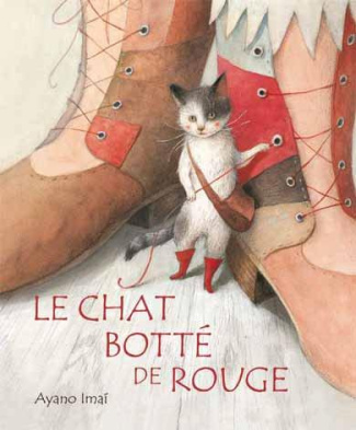 Le chat botté de rouge