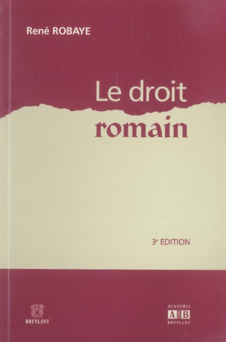 DROIT ROMAIN