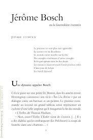 Jérôme Bosch ou la fourmillère éventrée