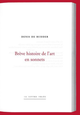 Brève histoire de l'art en sonnets. Edition