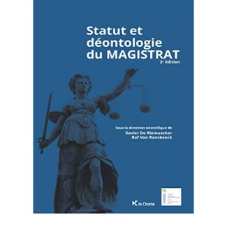 Statut et déontologie du magistrat