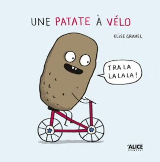 Une patate à vélo