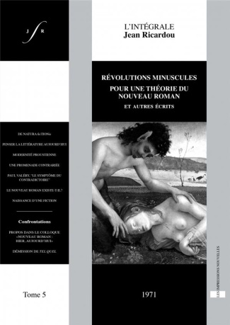 REVOLUTIONS MINUSCULES POUR UNE THEORIE DU NOUVEAU ROMAN E