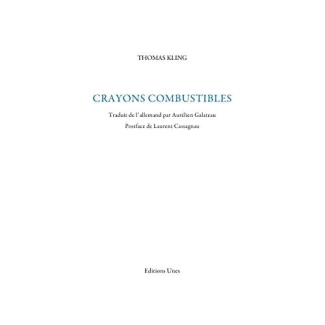 Crayons combustibles