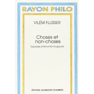 Choses et non-choses. Esquisses phénoménologiques