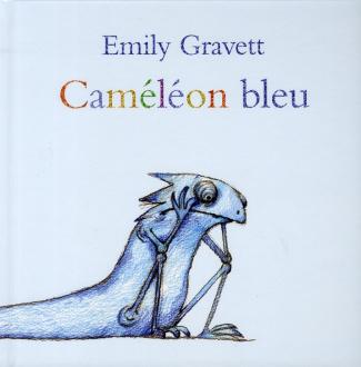 Caméléon bleu